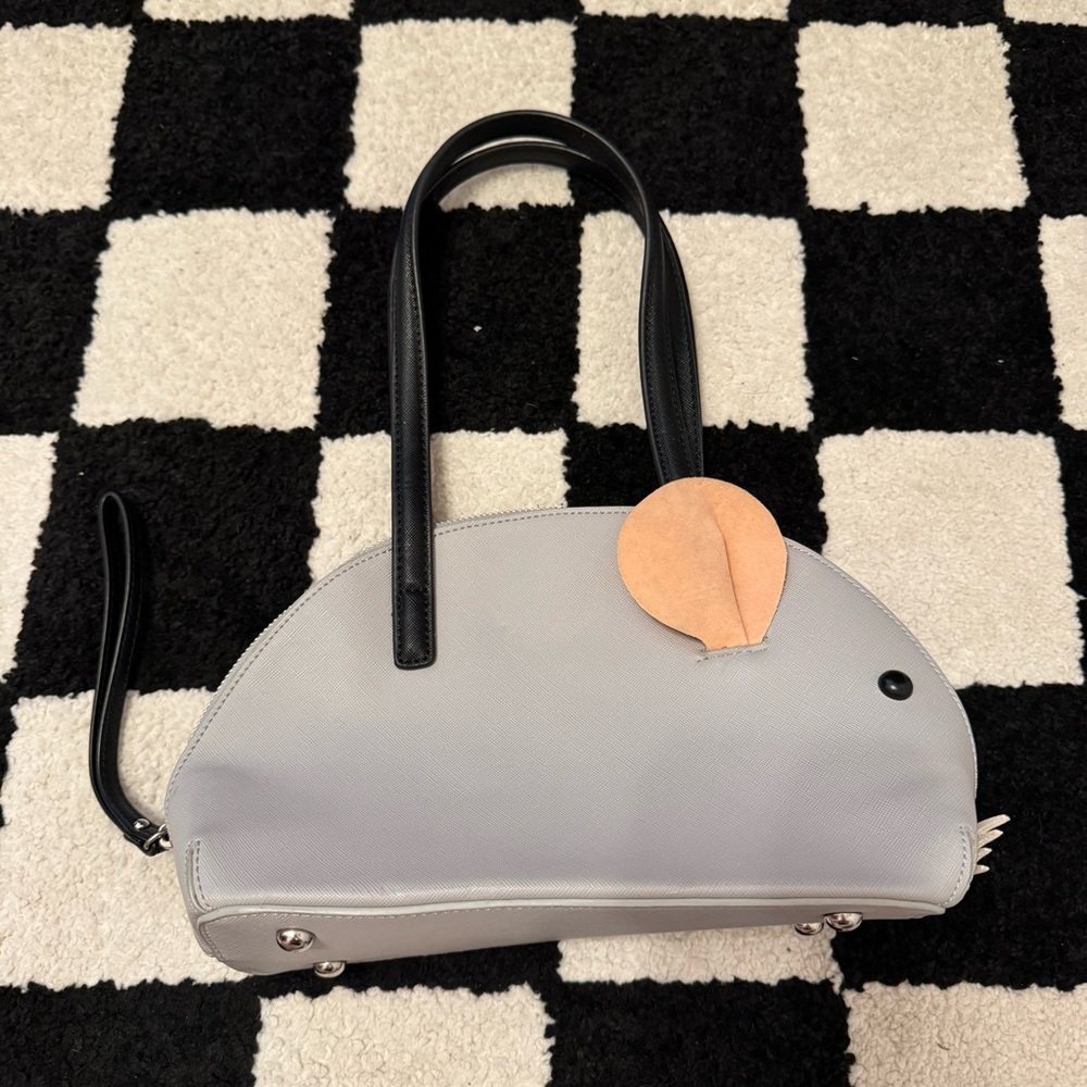 Charming Charlie Mouse Shaped Shoulder Bag Purse